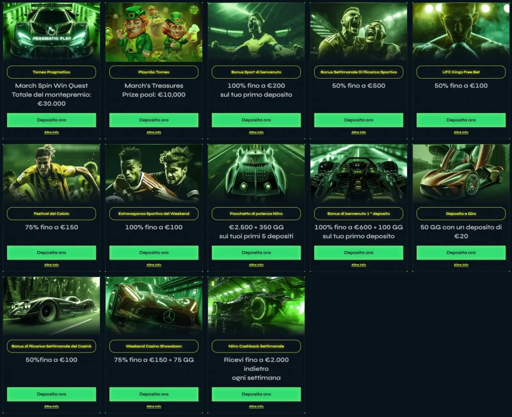nitrobet casino bonus no deposit code freespins cashback promozioni